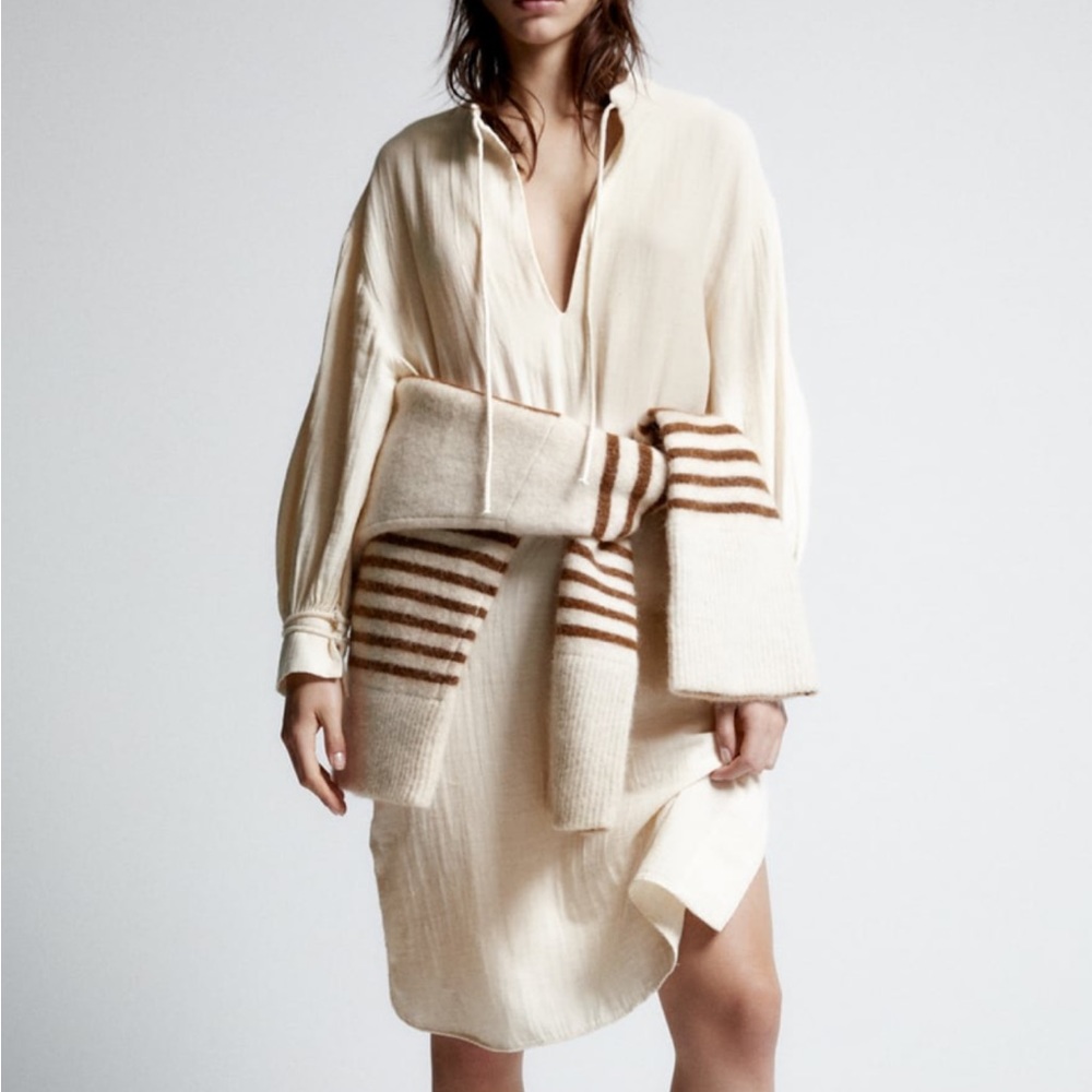 NWT Zara Oversized Cotton Dress